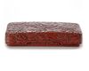 A CHINESE CARVED CINNABAR LACQUER BOX AND COVER