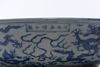 A LARGE CHINESE BLUE AND WHITE DRAGONS DISH, MING DYNASTY (1368-1644) OR LATER