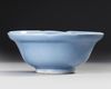 A LIGHT BLUE GLAZED CHINESE BOWL, 19TH CENTURY