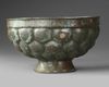 SELJUK KHURASAN SILVER-INLAID BRONZE BOWL, 12TH–13TH CENTURY PERSIA