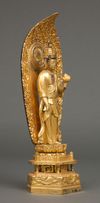 A JAPANESE BODHISATTVA KANNON 観音, BAKUMATSU PERIOD (1853-1867)