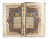 AN ILLUMINATED QAJAR QURAN, PERSIA EARLY 19TH CENTURY