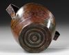 A ROMAN BRONZE CUP WITH TWO HANDLES, CIRCA 1ST/ 2ND CENTURY A.D.