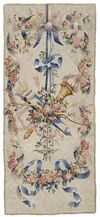 AN AUBUSSON TAPESTRY, NAPOLEON III PERIODE