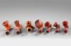 AN OTTOMAN GROUP OF SEVEN  PIPES, TURKEY, 19TH-20TH CENTURY