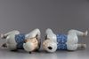 TWO CHINESE BOYS PORCELAIN PILLOWS