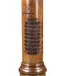 AN EXCEPTIONALLY RARE AND MONUMENTAL OTTOMAN SUNDIAL SENT AS GIFT TO MEDINA, PROBABLY BY SULTAN ABDULHAMID II