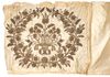 TWO OTTOMAN SILK PILLOW CASES EMBROIDERED WITH GILT AND SILVER WIRES, LATE 19TH CENTURY
