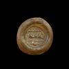 AN EARLY ISLAMIC GLASS WEIGHT OF DOUBLE DIRHAM, 10TH-11TH CENTURY