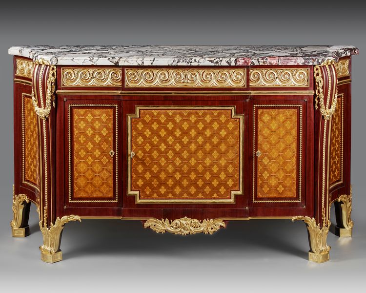 A FRENCH CABINET, L GUENIÈRES JEUNE, LATE 19TH CENTURY