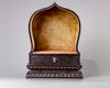 A zitan wood carved shrine, buddha house