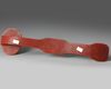 A Chinese lacquer cinnabar ruyi sceptre