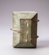 A KHORASAN PERSIAN BRONZE CASKET, PERSIA 12TH/13TH CENTURY