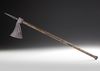 AN INDIAN HORSEMAN'S AXE (TABARZIN), 19TH CENTURY