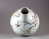 A famille rose bottle-vase