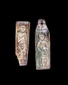 TWO BYZANTINE BONE PLAQUES DEPICTING SACRED FIGURES, 10TH–11TH CENTURY