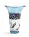 AN ISLAMIC ENAMELLED GLASS BEAKER, 19TH CENTURY