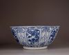 A large Chinese blue and white ‘Kraak porselein’ bowl