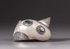A LARGE TIBETAN PEARL-SHELL WITH MOUNTS, 19TH-20TH CENTURY