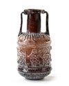 A ROMAN SIDONIAN MOLD-BLOWN FLASK, CIRCA 1ST CENTURY A.D.
