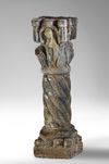 A  CONTINENTAL COMPOSITION STONE JARDINIERE,  LATE 19TH-EARLY 20TH CENTURY