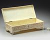 A CANTONESE IVORY CARVED BOX, 19TH CENTURY