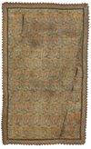 A SAFAVID WOVEN SILK AND GILT-METAL-THREAD PANEL, PERSIA, 18TH CENTURY
