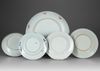 A COLLECTION OF FIVE CHINESE DISHES, 18TH CENTURY