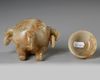 A CHINESE CARVED JADE CENSER AND COVER, QING DYNASTY (1644–1911)