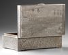 A JAPANESE EXPORT ENGRAVED BOX, 19TH CENTURY