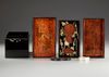 A SMALL JAPANESE SUZURIBAKO LACQUER WRITING BOX, MEIJI PERIOD (1868-1912)