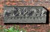 A CARVED MARBLE BAS RELIEF PANEL FRAGMENT OF RECENT MANUFACTURE AFTER THE ANTIQUE