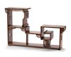 CHINESE WOODEN SHELVES, 19TH CENTURY