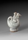 A CHINESE QINGBAI CHICKEN SHAPED EWER, NORTHERN SONG (960–1127)