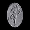 TWO ROMAN INTAGLIOS AND A LATER CAST GLASS IMPRESSION, 2ND CENTURY AD AND 19TH CENTURY AD