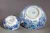 Two Chinese blue and white bowls