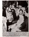 A COLLECTION OF TEN OLD PICTURES OF KING SAUD BIN ABDUL AZIZ AL SAUD, 2ND KING OF SAUDIA ARABIA, 1957