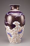 A Japanese porcelain vase