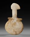 A SCHEMATIC MARBLE IDOL OF THE KUSURA BEYCESULTAN TYPE, 2400-2300 BC