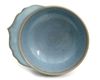 A CHINESE 'JUN' WARE CUSPED-HANDLED BOWL, YUAN DYNASTY (1279-1368)
