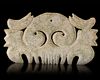A CHINESE JADE “TOOTHED” PENDANT, HONGSHAN CULTURE (c 3500 BC)