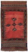 A BELUTSH RUI KORSHIN WITH SILK, BALOCHISTAN, 19TH CENTURY