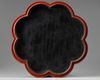 A LARGE CHINESE CINNABAR LACQUER FLORIFORM BOX AND COVER, QING DYNASTY (1644-1911)