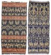 TWO TRADITIONAL BATIK TEXTILES, INDONESIA 19TH CENTURY