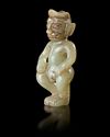A CHINESE JADE OF A HUMAN FIGURE, NEOLITHIC PERIOD,  (c. 3300–2600 BC)