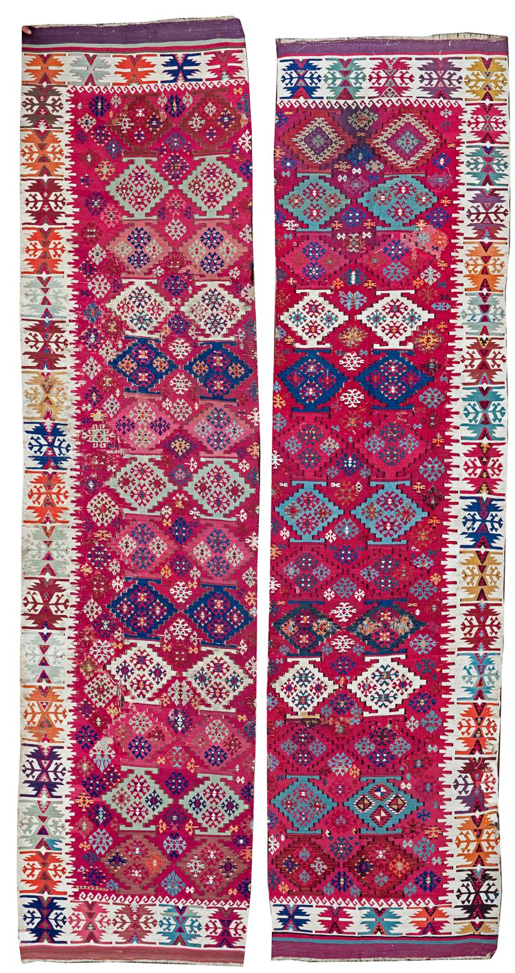 AN ADANA REYHANLI KILIM, TURKEY, 19TH CENTURY