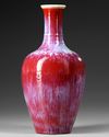 A CHINESE FLAMBE-GLAZED VASE, 20TH CENTURY