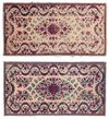 A PAIR OF OTTOMAN USKUDARI CATMA, TURKEY, 18TH CENTURY