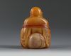A Chinese soapstone figure of Budai