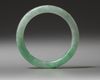 A CHINESE JADEITE BANGLE,19TH CENTURY